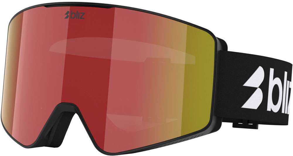Bliz G001 Brown w Red Multi – Skibrille