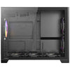 Antec Flux M Mini-Tower-Gehäuse (schwarz | 1x USB-A | 1x USB-C | gehärtetes Glas)