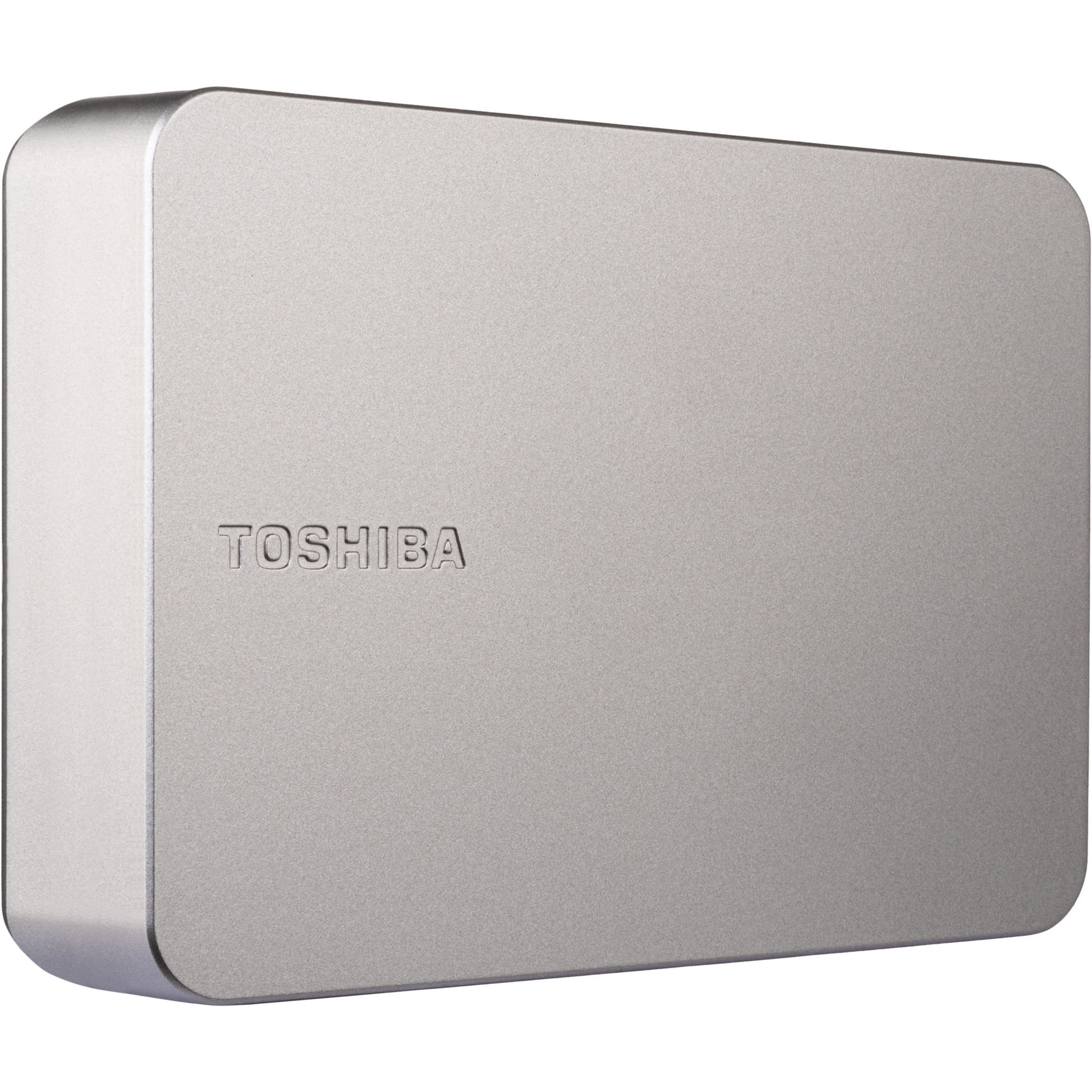 Toshiba Canvio Flex, 4 TB externe Festplatte (Hellsilber, HDTX240Escca, USB 3.2 Gen 1)