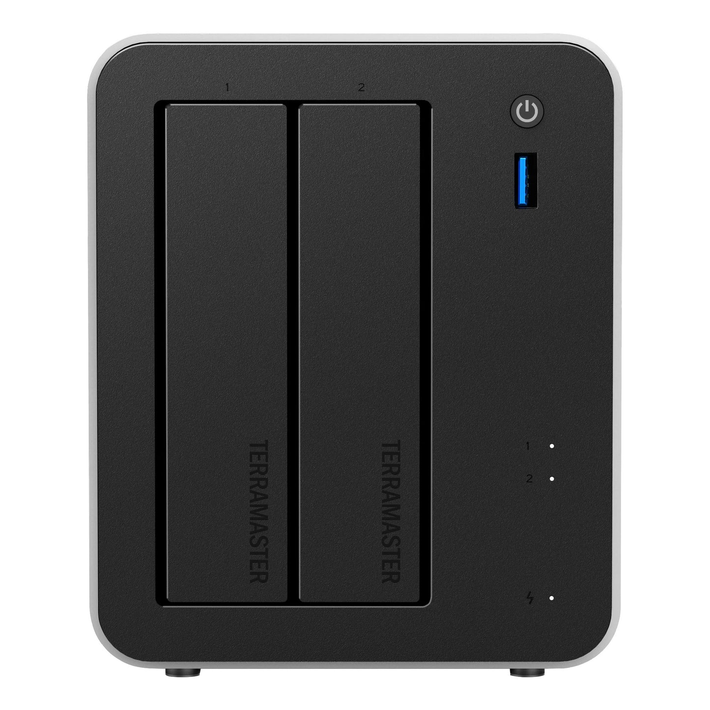 Terramaster f2-425 plus NAS (weiß, 2x 5GBe, HDMI, USB)