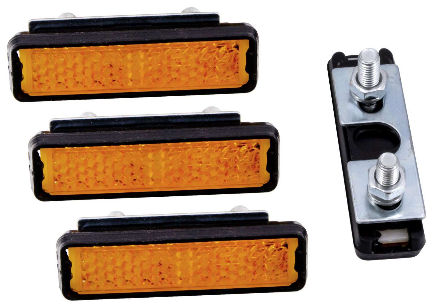 Radon-Pedal-Reflektor-Set Stvzo inkl. Schrauben