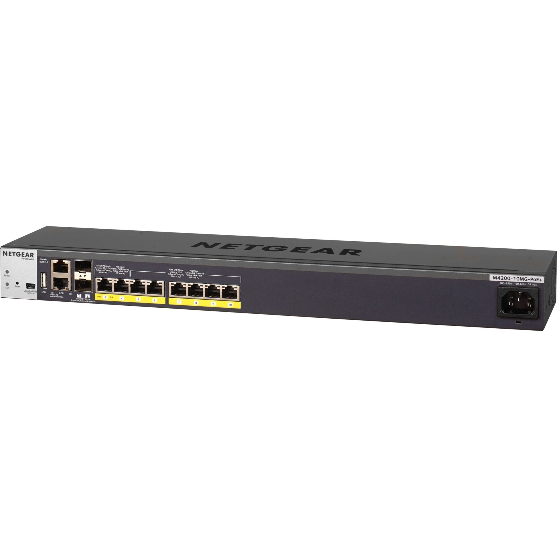 Netgear Prosafe M4200-10mg-poe+
