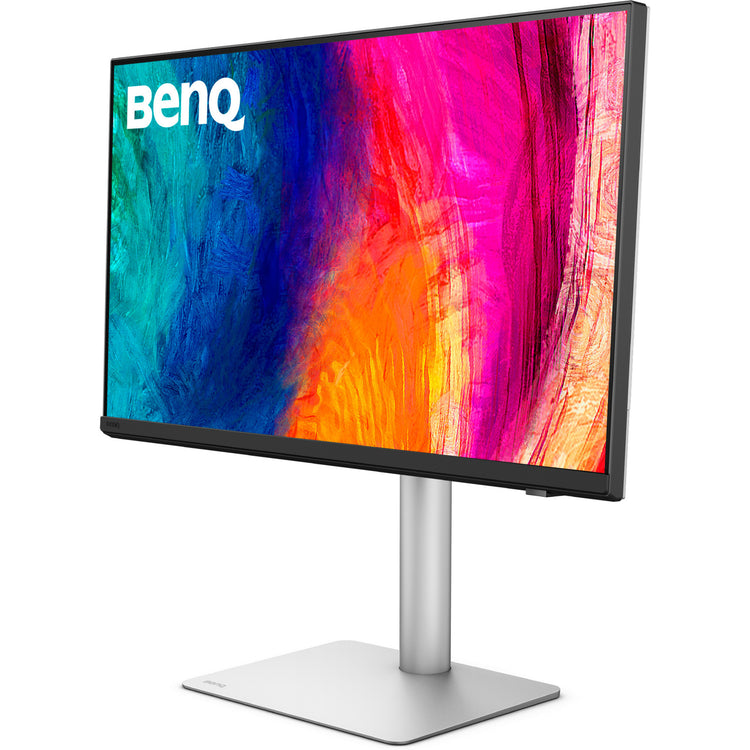 Benq PD2730S 27 5K UHD Monitor (Weiß Silber, HDMI, DisplayPort, Audio, Thunderbolt 4, USB-C)