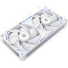Nzxt Performance Fan F280x RGB-Gehäuselüfter (weiß, 2 Stück, 280 x 140 x 30 mm, PWM)