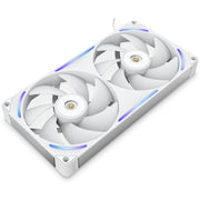 Nzxt Performance Fan F280x RGB-Gehäuselüfter (weiß, 2 Stück, 280 x 140 x 30 mm, PWM) - afbeelding 1