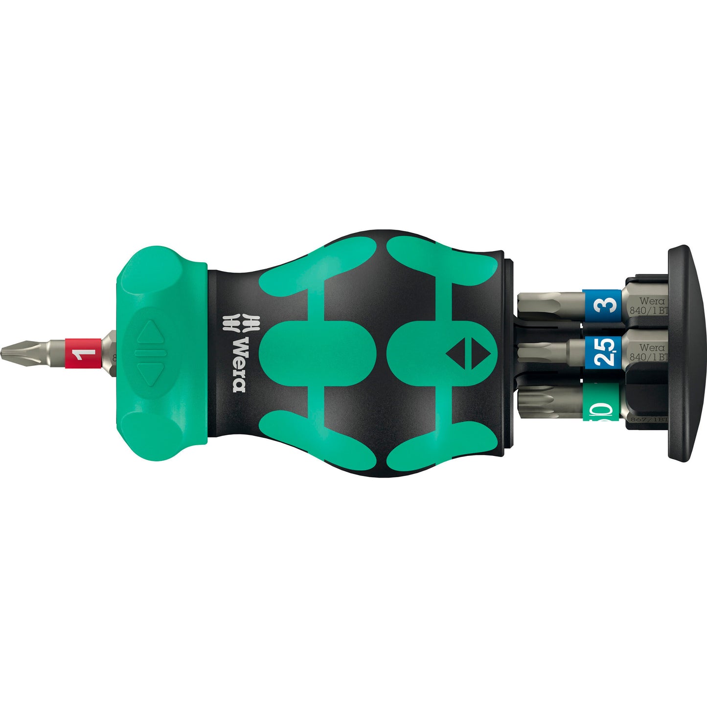 Wera Fahrradset 5 Bit Set inkl. Handhalter mit Ratschenfunktion 7-teilig