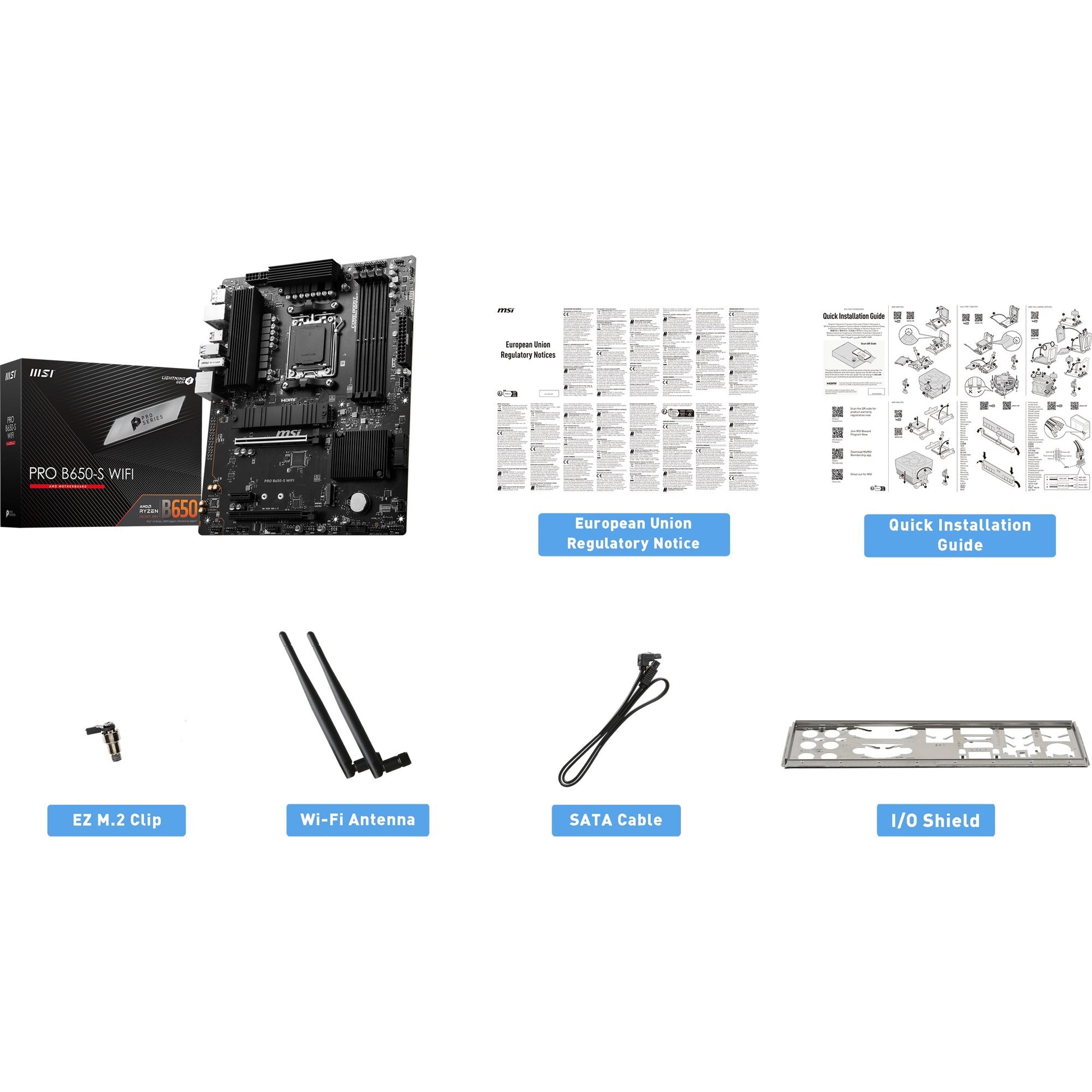 MSI Pro B650-S WLAN