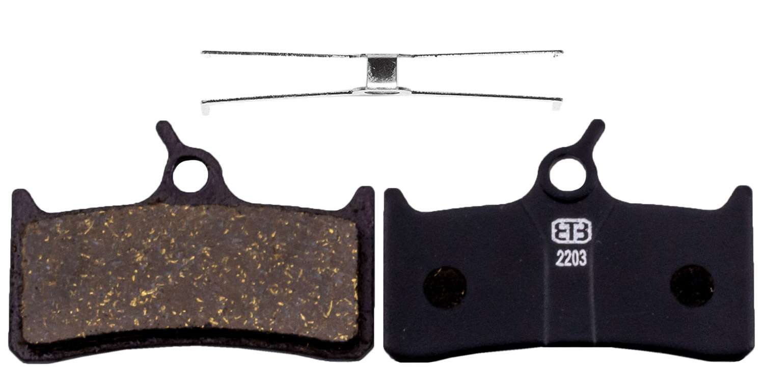 Dreifach acht Shimano Deore XT-Scheibenbeläge