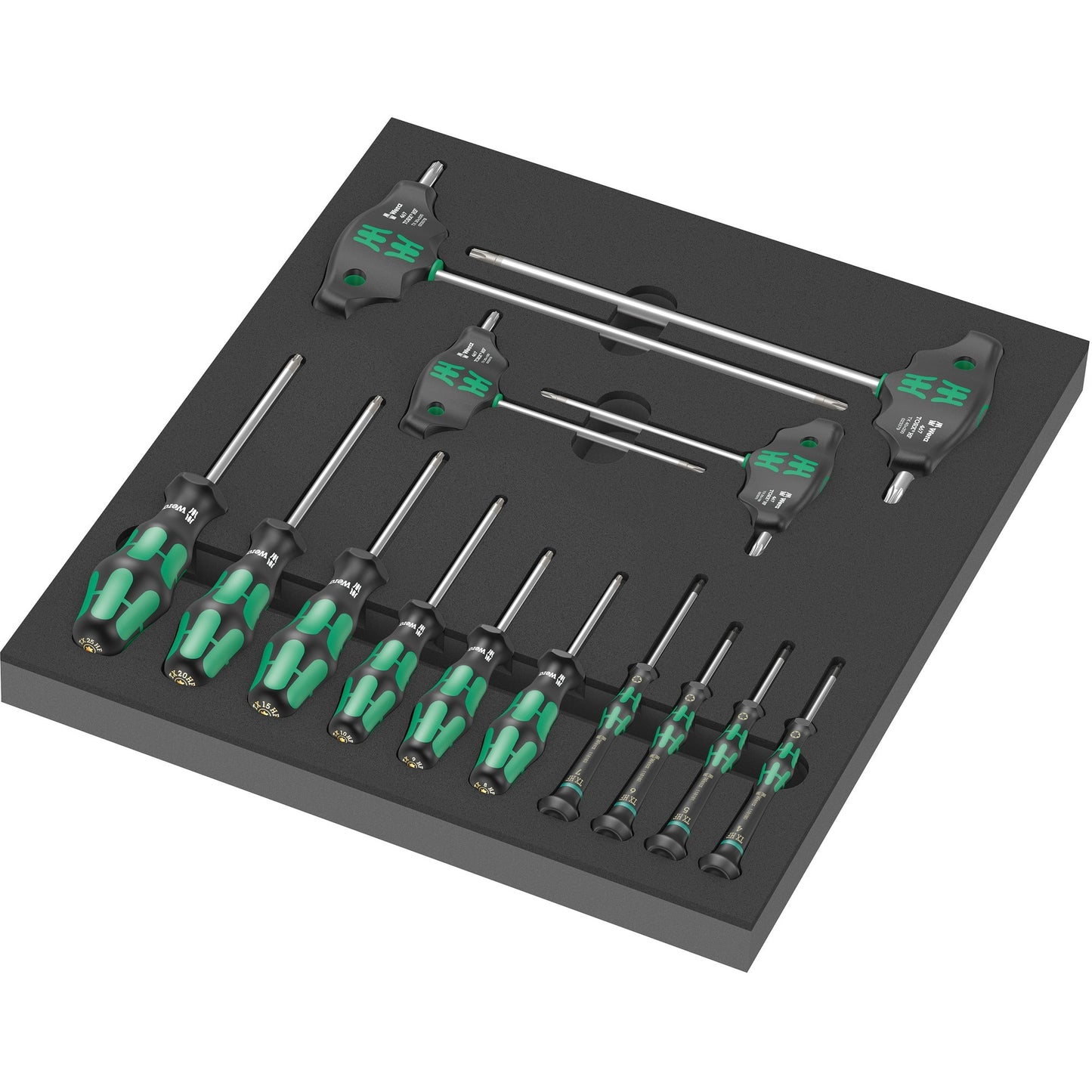 Wera 9712 Schaumeinsatz mit Torx HF-Schroeve
