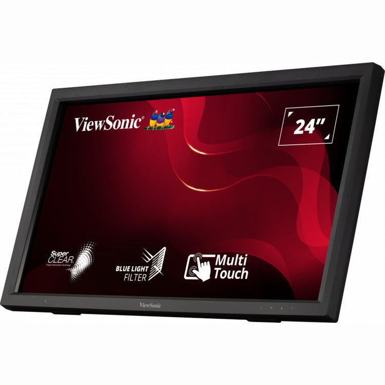 Viewsonic IR-Touchmonitor TD2423 24 (schwarz, 1x HDMI, VGA, DVI-D, USB-A, USB-B)