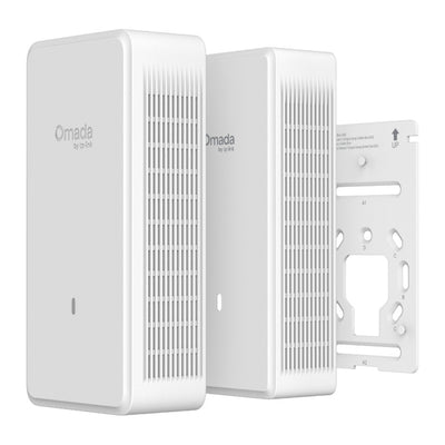 Tp-Link Omada EAP775-Wall Be9300 WLAN 7 Access Point (weiß, Mesh, 6-Stream Tri-Band, PoE)