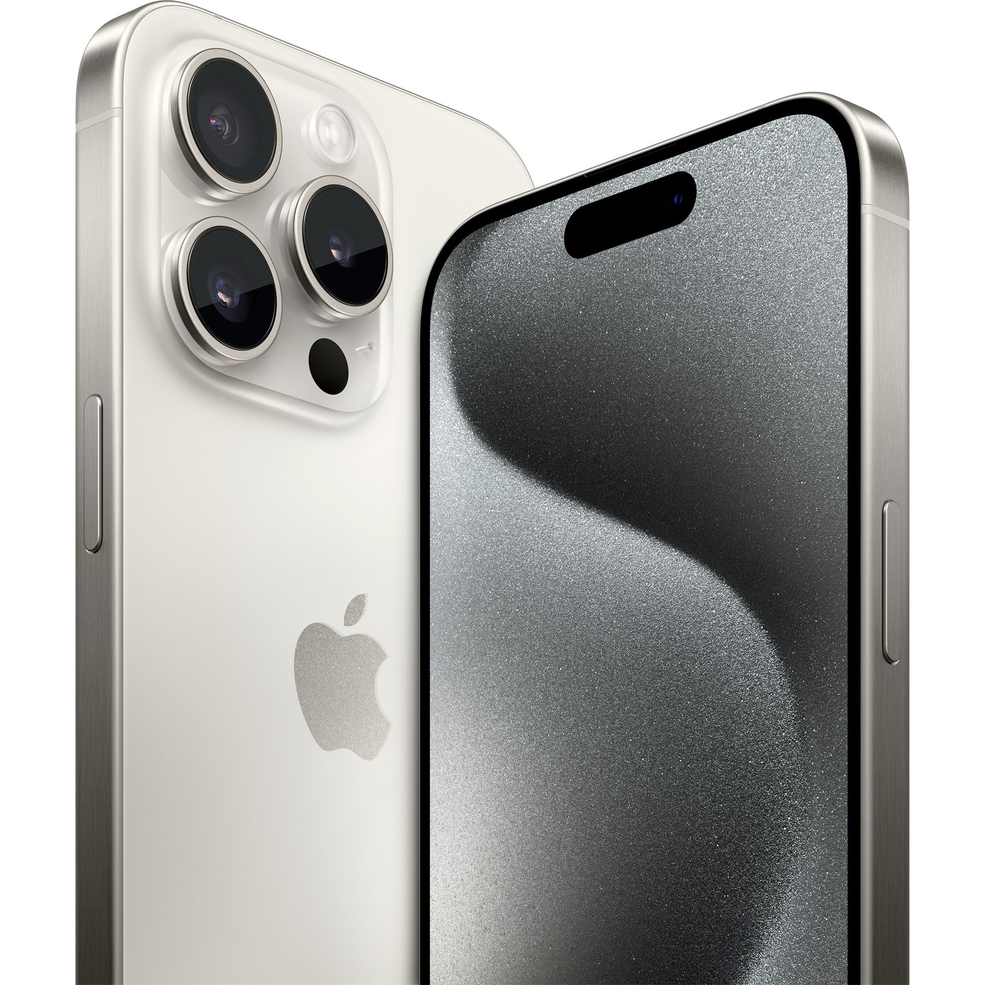 Apple iPhone 15 pro max Smartphone (weiß, 256 GB, iOS)