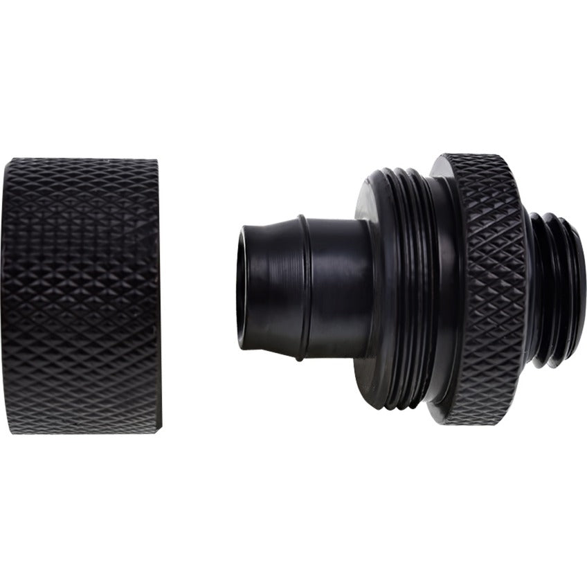 Alphacool Eiszapfen 16 10 mm Klemmverschraubung (schwarz, 6 Stück)