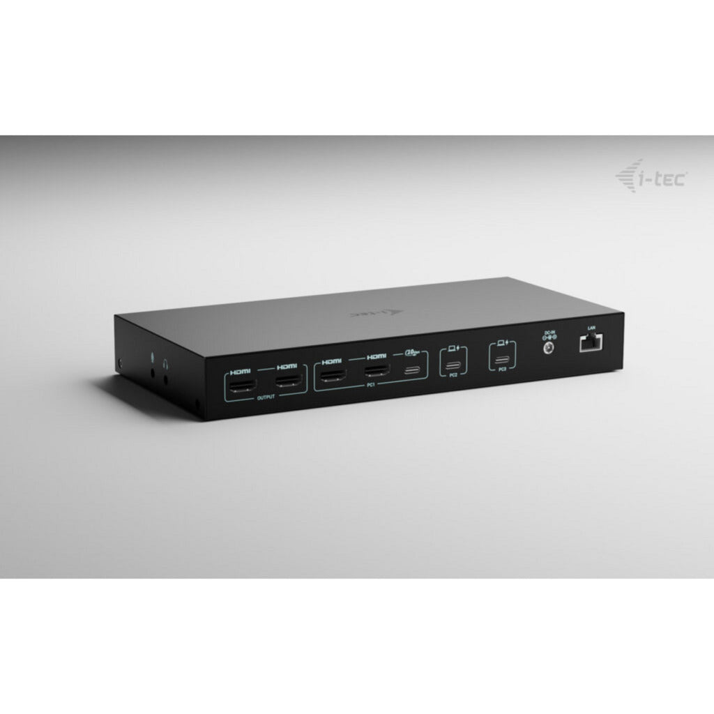 I-tec USB-C KVM Dock Pro Dockingstation (schwarz)