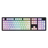 Hator Skyfall Wireless, Gaming-Tastatur (schwarz, US-Layout, Hator Aurum Lemon, RGB, Double Shot ABS, Hot-Swap, 2,4 GHz Bluetooth USB-C)