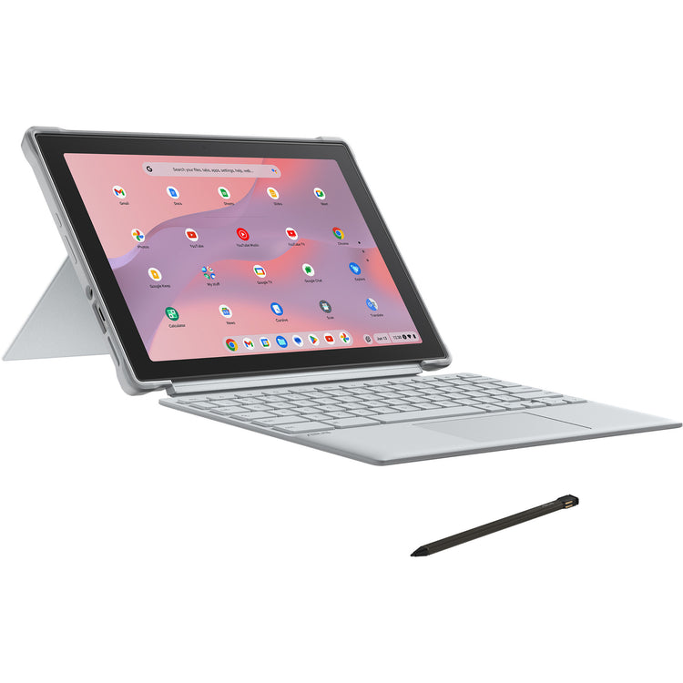 Asus Chromebook CM30 abnehmbares Cl3001DM2A-R70267 10,5 2-in-1-Laptop (Silber | Kompanio 520 | Mali-G52 2ee MC2 | 8 GB | 64 GB EMMC)