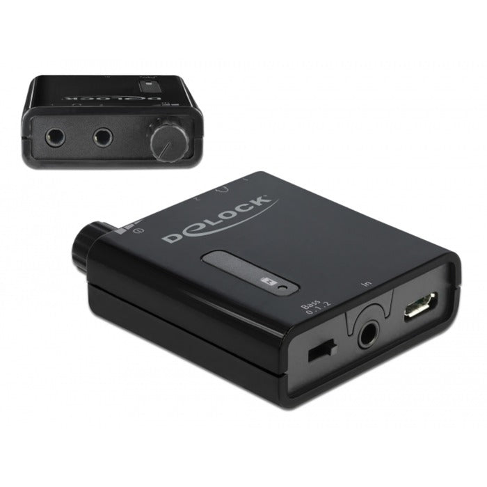 Delock tragbarer Stereo -Kopfhörerverstärker