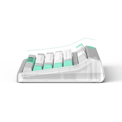 Iqunix OG80 Wurmloch Wireless mechanischer Tastatur