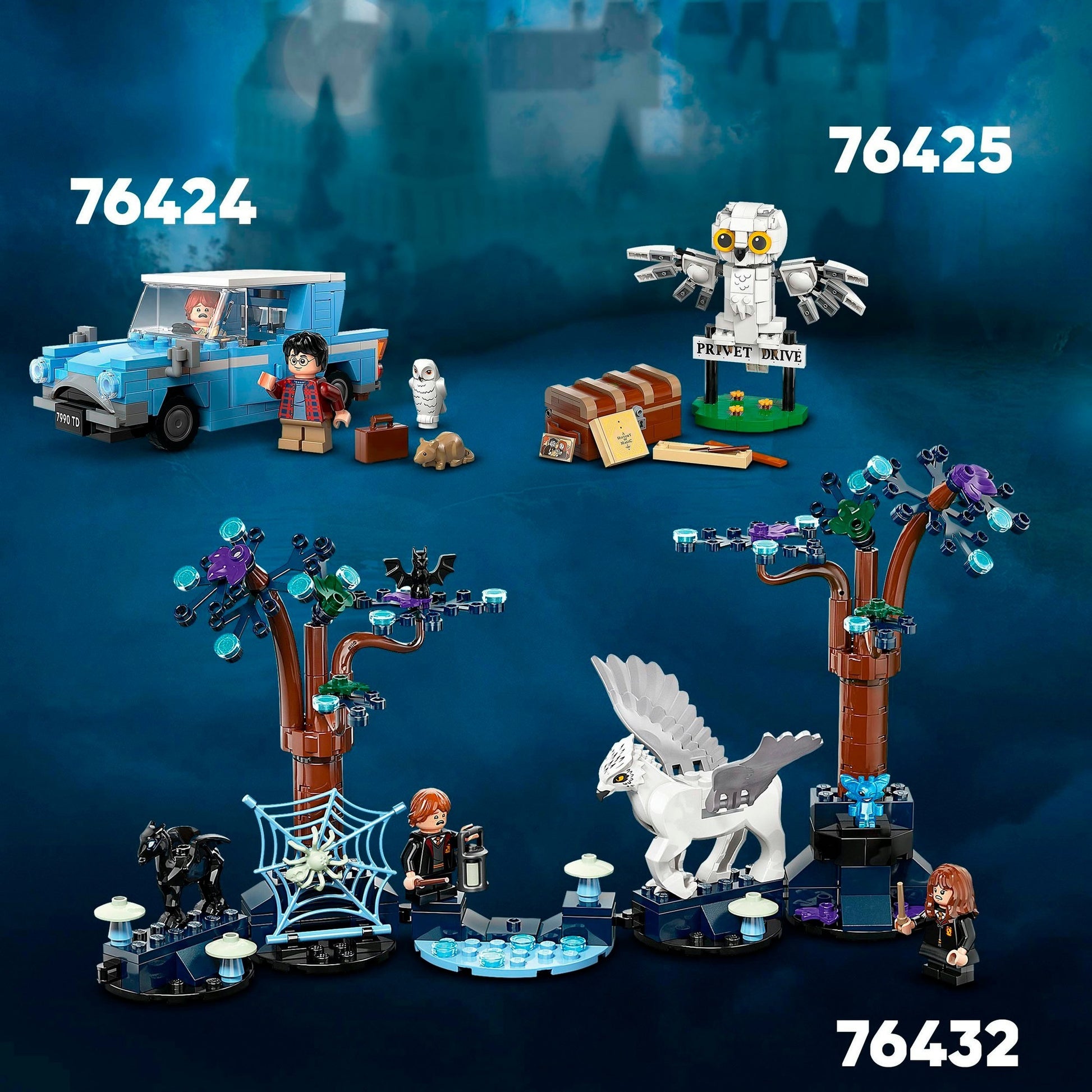 LEGO 76425 Harry Potter Hedwig in Ligusterlaan 4