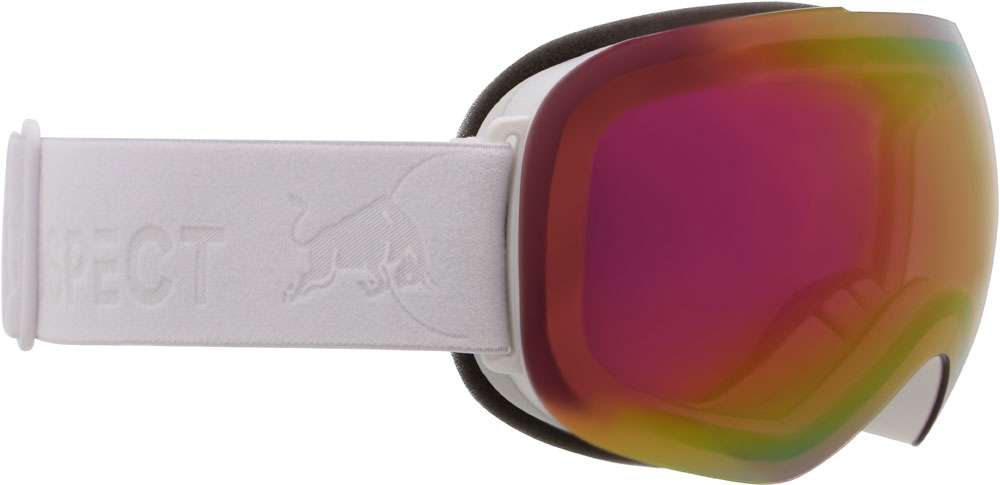 Red Bull Spec Eyewear Bent-07RO2 Rot mit lila Spiegel – Skibrille