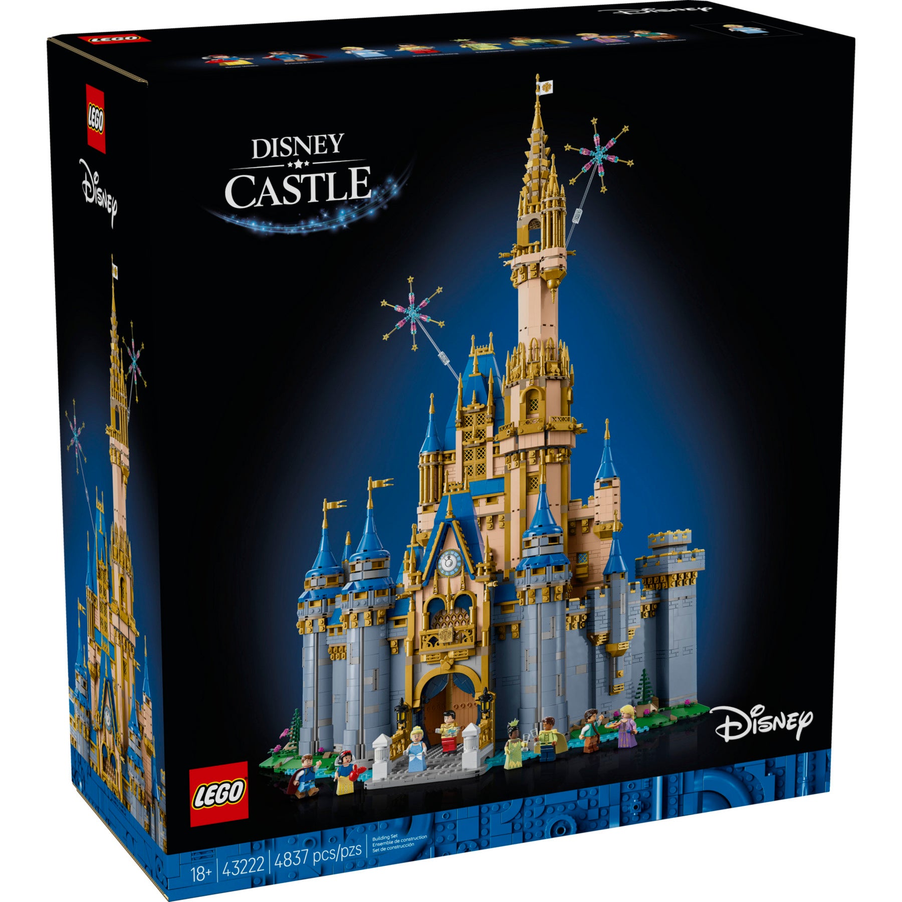 Lego Disney – Disney-Schloss-Konstruktionsspielzeug (43222)