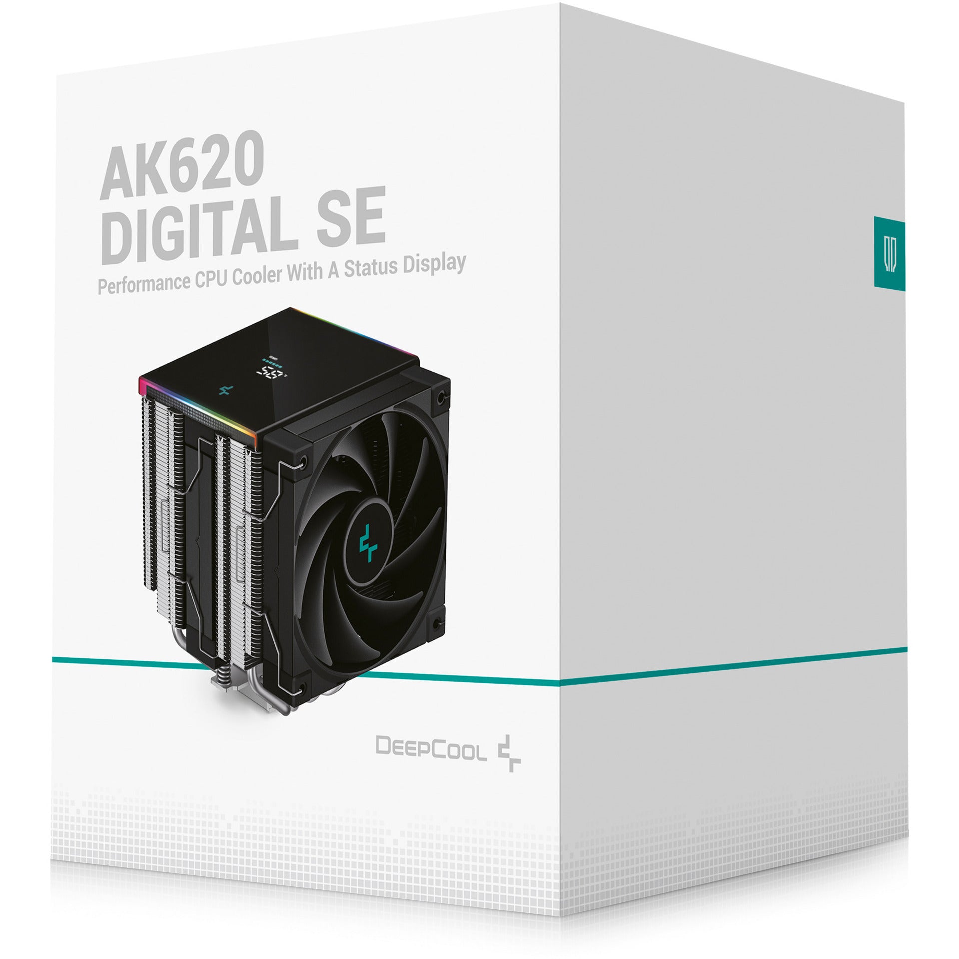 Deepcool AK620 Digital SE RGB CPU-Kühler (Schwarz)