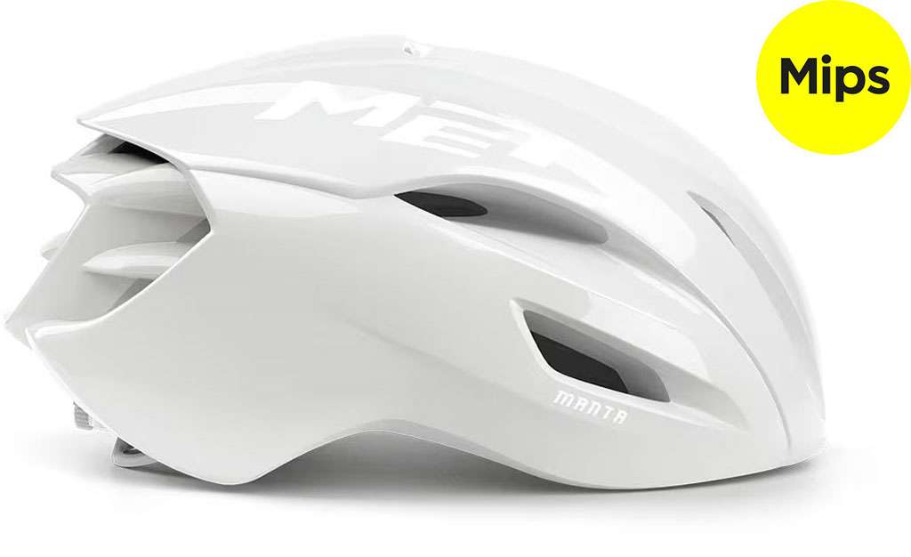 Mit Manta Mips Absolut White Limited Edition – Rennradhelm