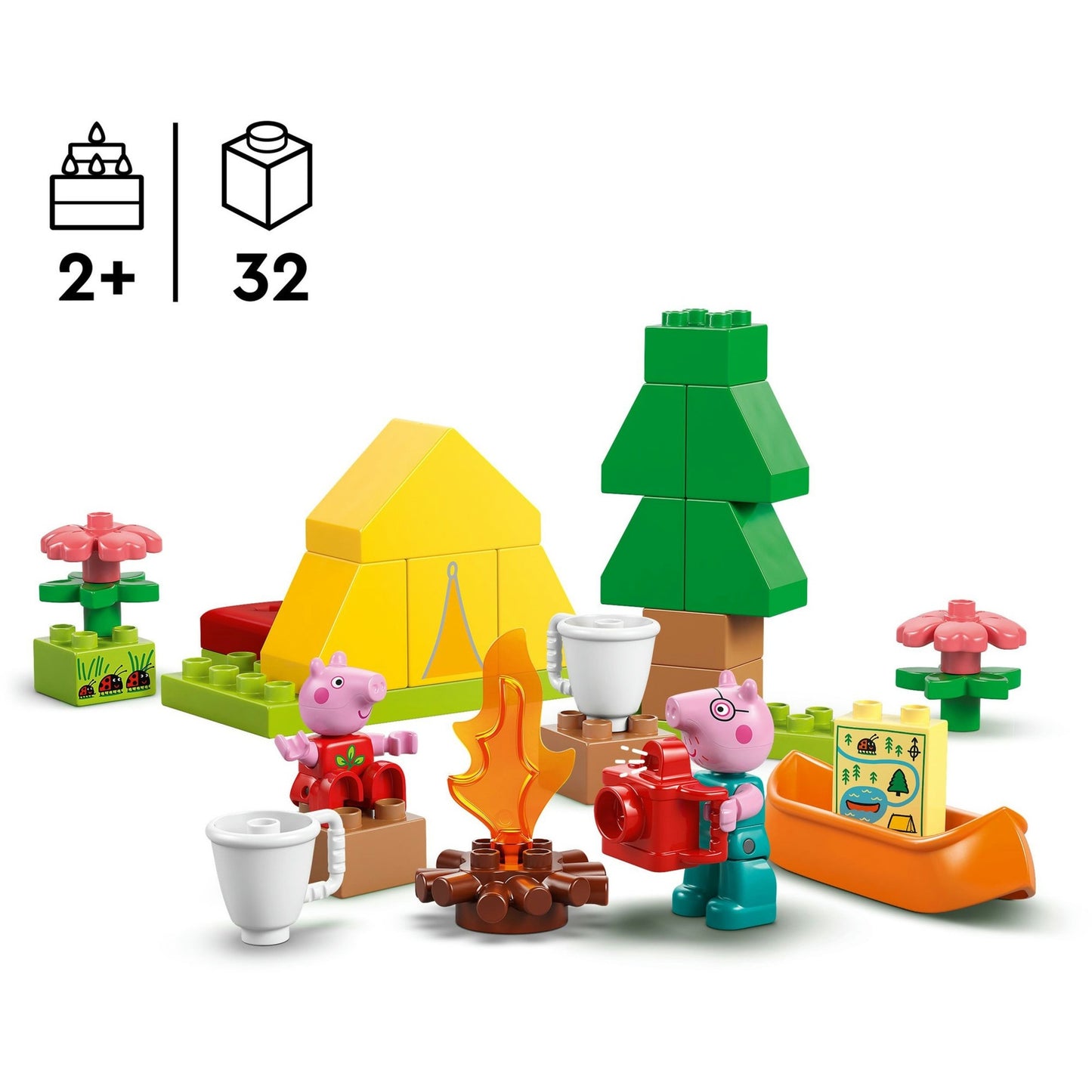 Lego Duplo 10452 Peppa Pig Camping Trip