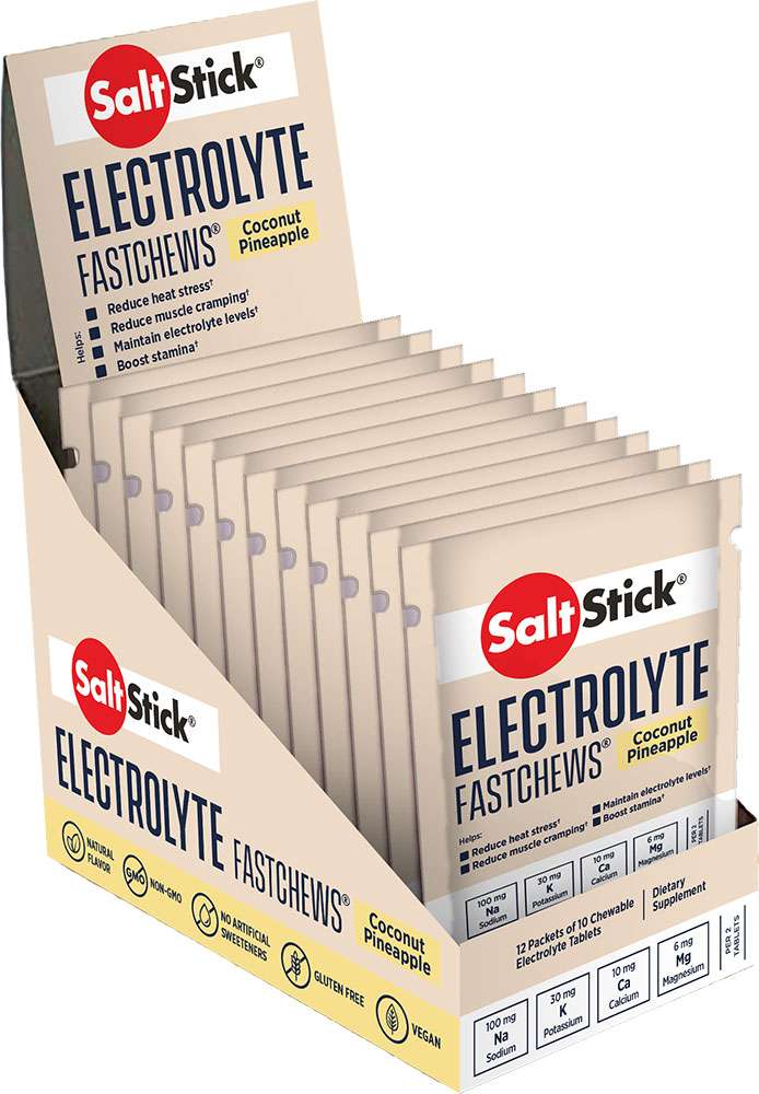 Saltstick Fastchews Elektrolyte Kautabletten 12x16g