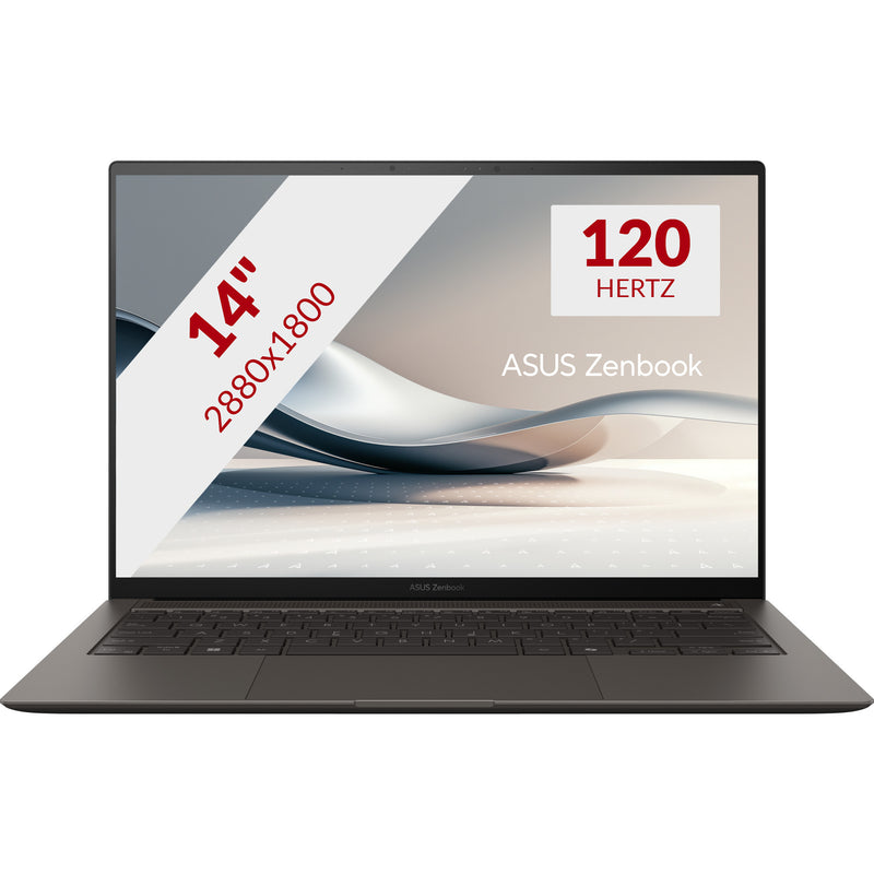 Asus ZenBook S 14 UX5406SA-PV029W 14 Copilot+ Laptop (Grau | Core Ultra 7 258V | Arc Graphics 140V | 32 GB | 1 TB SSD)