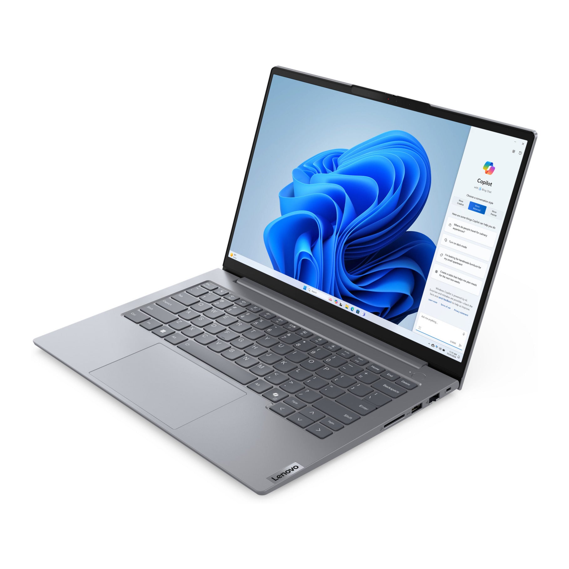 Lenovo thinkbook 14 g7 arp (21mv00gqmh) 14 Laptop (grau | r5 7535hs | radeon 660m | 16 GB | 512 GB SSD)