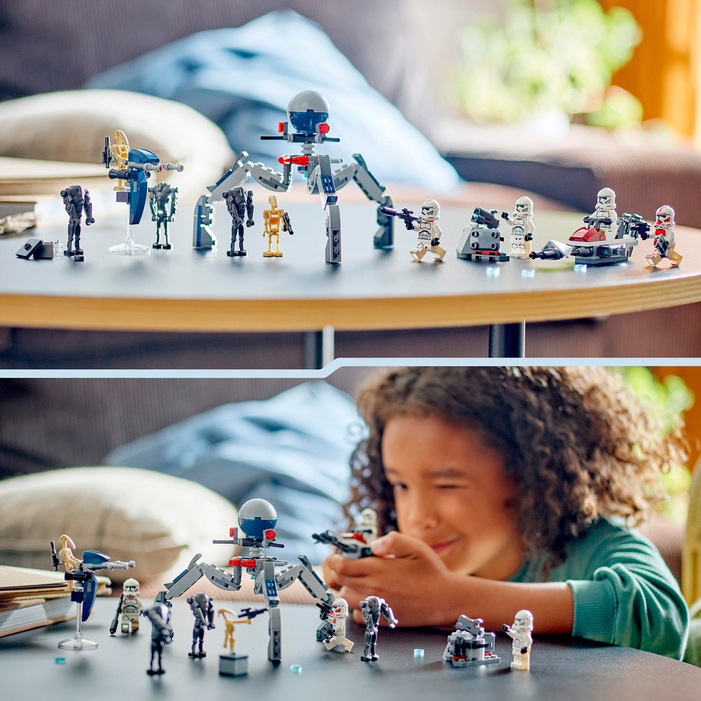Lego Lego Star Wars 75372 Klon Trooper und Battle Droid Battle Pack