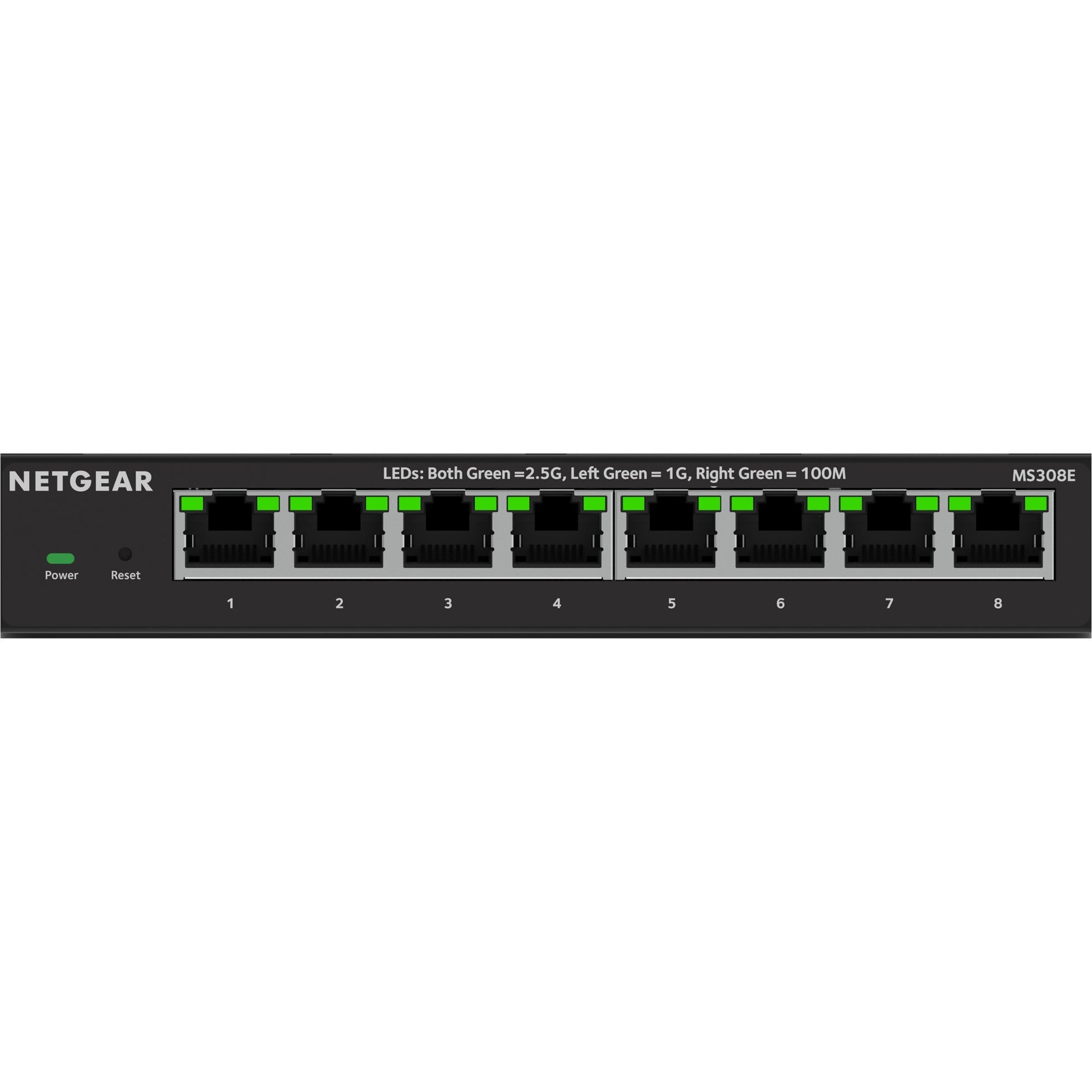 Netgear 8-Port 2,5G Multi-Gigbit Ethernet Plus Switch (ms