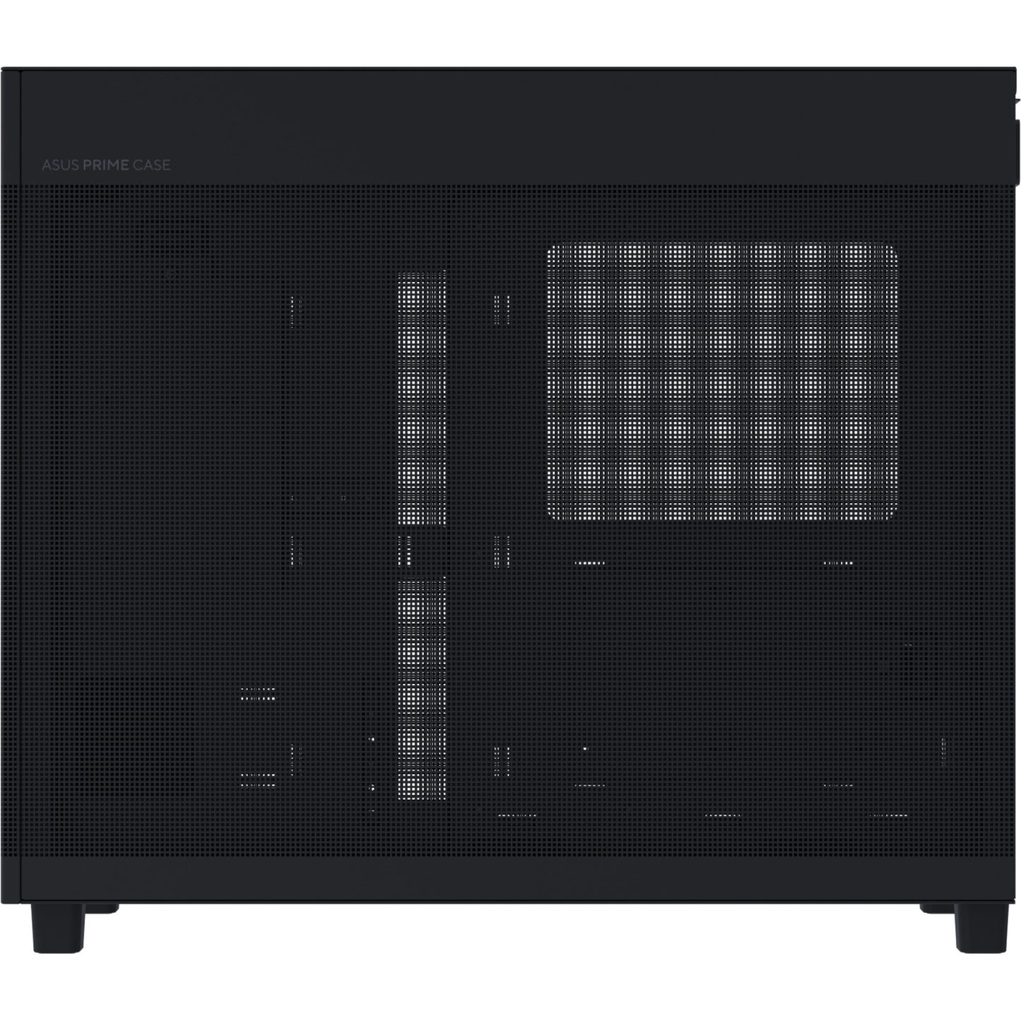 Asus Prime Ap303 - Mesh Panel Midi Tower Gehäuse (schwarz | 2x USB-A | 1x USB-C)