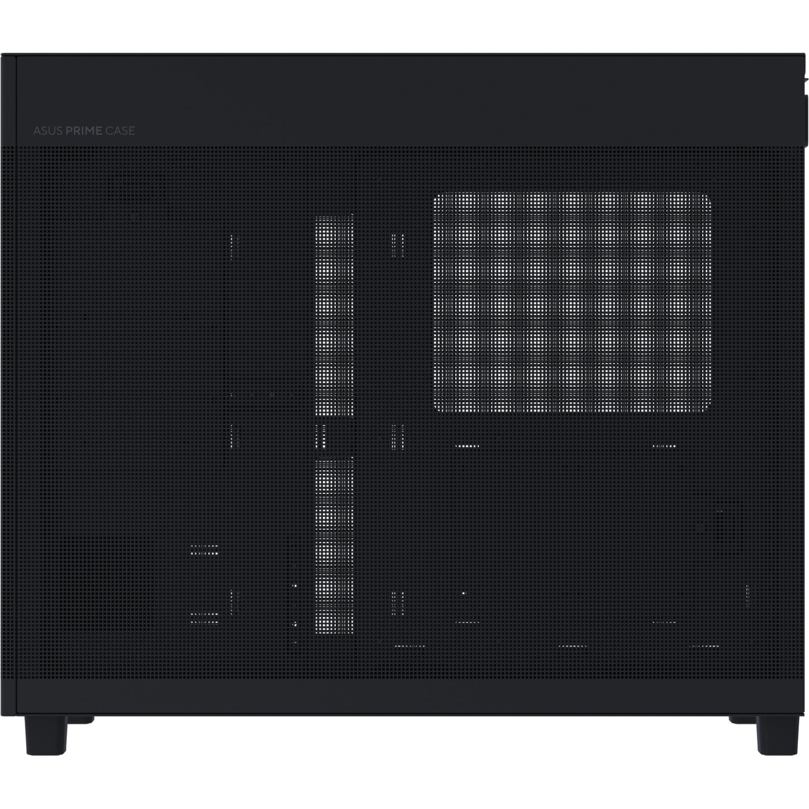 Asus Prime Ap303 - Mesh Panel Midi Tower Gehäuse (schwarz | 2x USB-A | 1x USB-C)