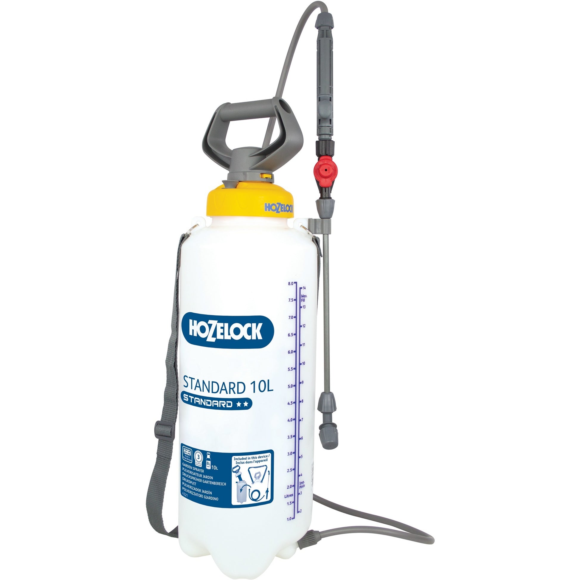 Hozelock Standard 10 Liter Drucksprühgerät