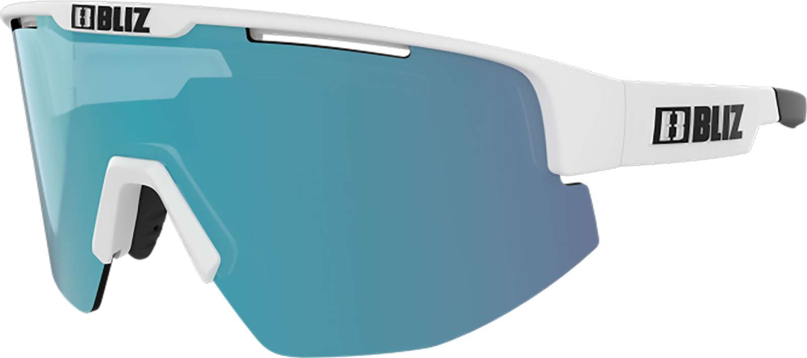 Bliz Matrix Nano Optics Braun mit Blau-Multi | photochrom - Sportbrille