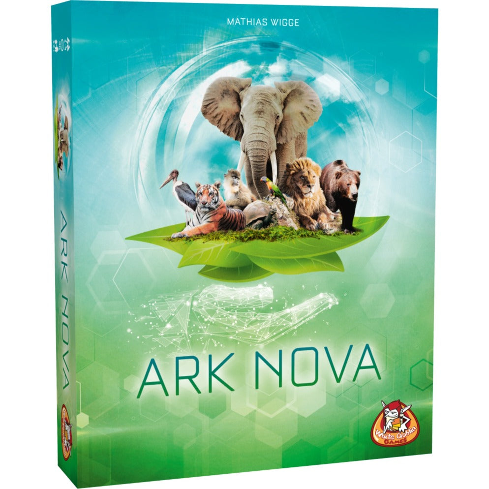 White Goblin Games Ark Nova Brettspiel (niederländisch, 1 - 4 Spieler, 90 Minuten, ab 12 Jahren)
