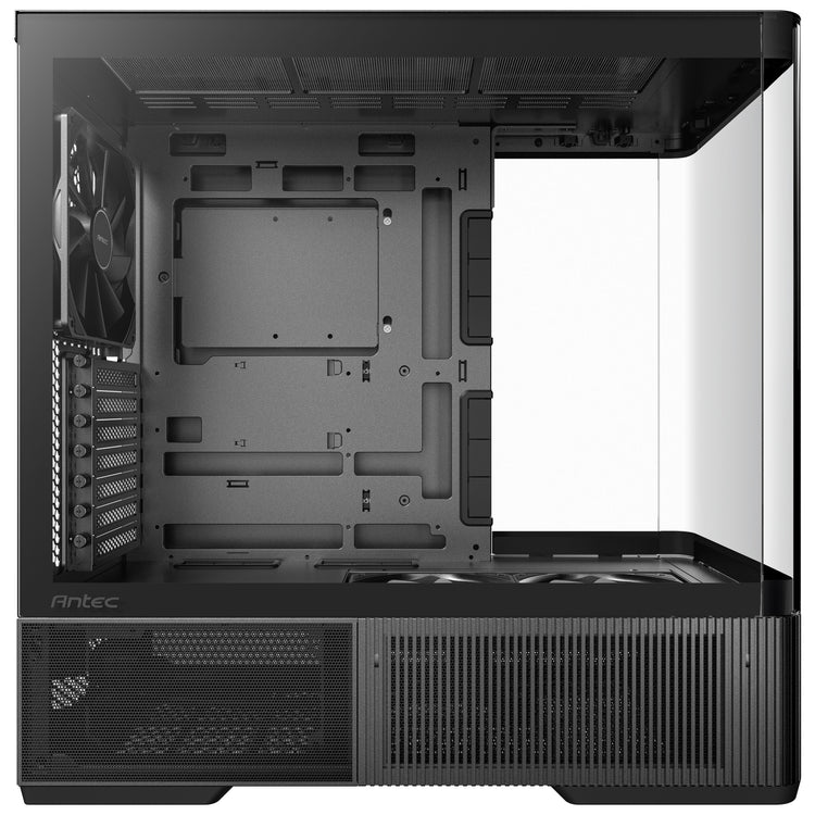 Antec C6 Curve Air Midi-Tower-Gehäuse (schwarz | 2x USB-A | 1x USB-C | gehärtetes Glas)