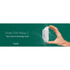 Frient Smart Din Relay Relais (hellgrau, ZigBee)