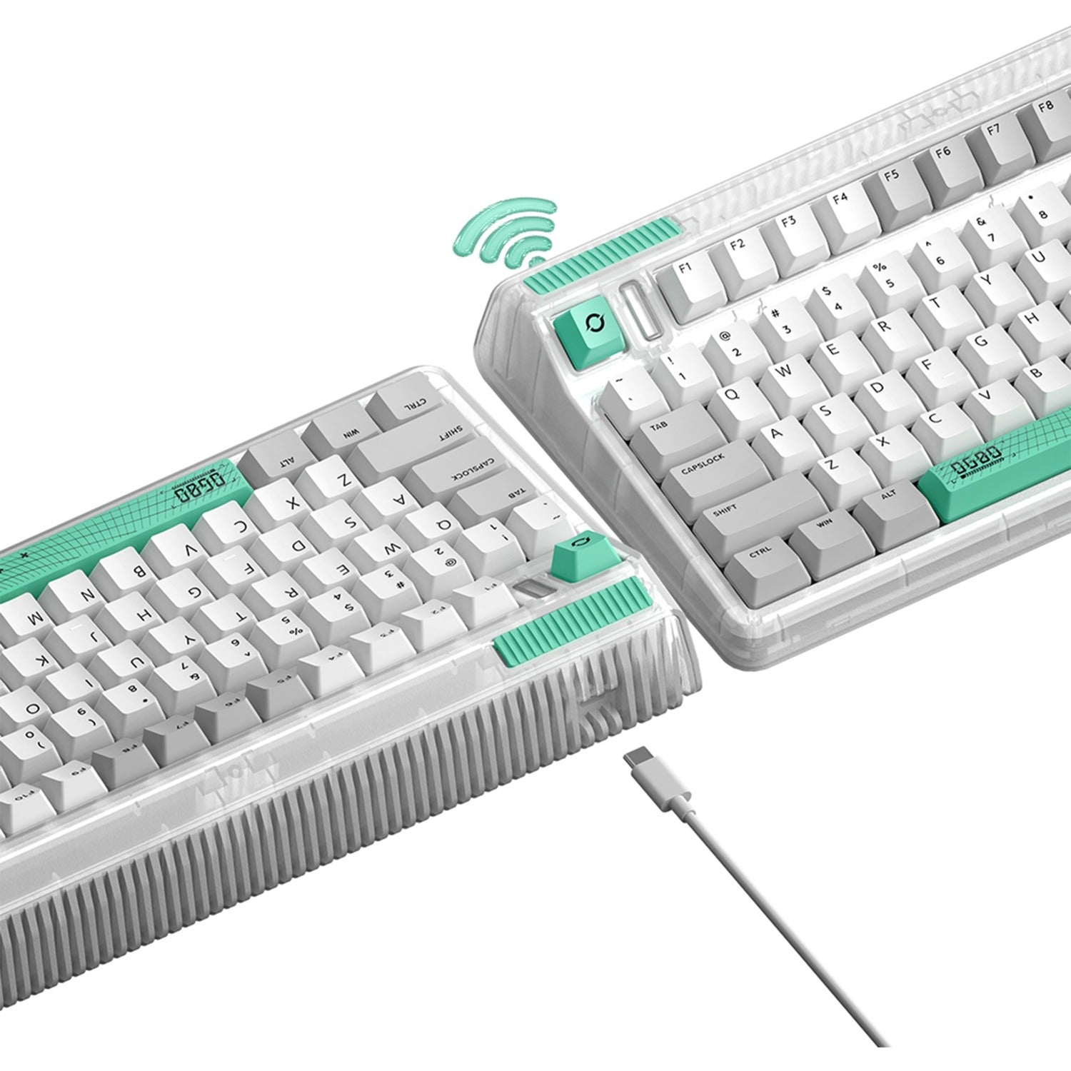 Iqunix OG80 Wurmloch Wireless mechanischer Tastatur