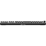 Ruhig sein! Leicht montierte, geräuschlose, taktile RGB-Gaming-Tastatur (schwarz, US-Layout (QWERTZ), geräuschlos, taktil, 100 %, Argb, PBT-Double-Shot-Tastenkappen) - afbeelding 3