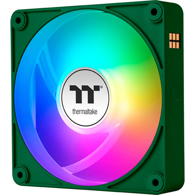 Thermaltake CT120 EX ArGB Sync PC-Lüfter Racing Green (3-Lüfter-Pack) Gehäuselüfter (grün, 3 Stück, 120 x 120 x 25 mm, PWM)