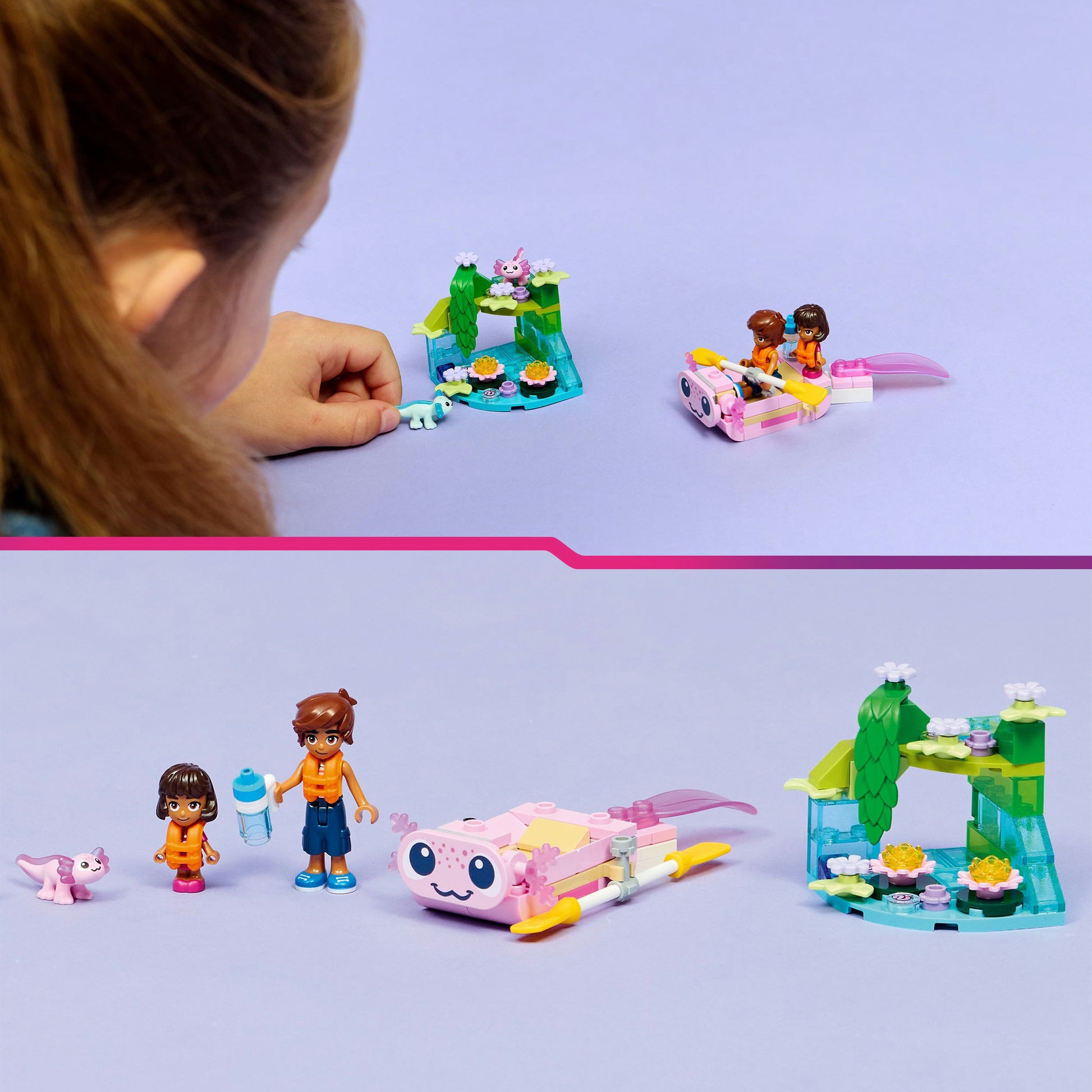 Lego Friends 42681 Axolotl-Abenteuer | 2 Stk