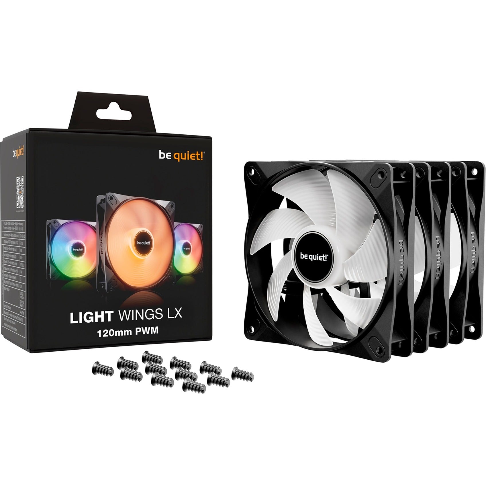 Ruhig sein! Leichtes LX 120 mm PWM Triple Pack