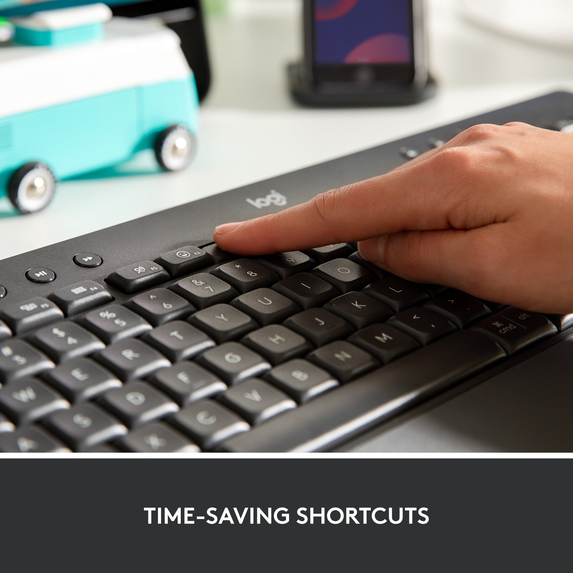 Logitech Signature K650 Kabellose Komfort-Tastatur