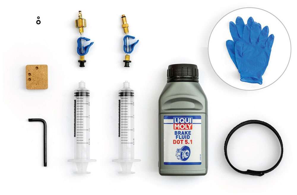 Bleedkit Entlüftungsset Premium-Kantenset für SRAM-Bremsen