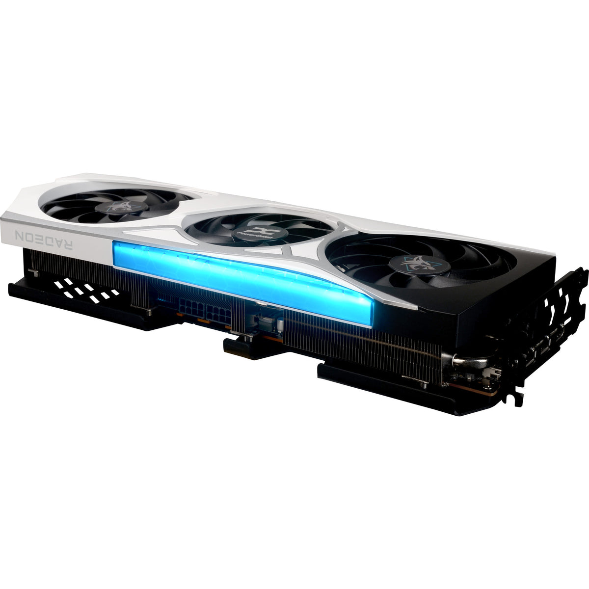 Powercolor Radeon RX 9070 XT Hellhound Reva16GB Limited Edition Grafikkarte (weiß schwarz, RDNA4, GDDR6, 3x Display Port, 1x HDMI)