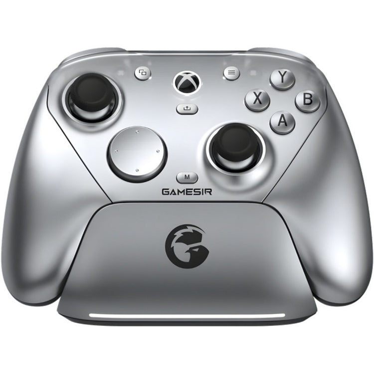 Gamesir g7 pro he Tri-Mode Wireless-Controller – Halbsilber (Silber, USB 2,4 GHz Bluetooth, Xbox Series x|s, Xbox One, PC, Android)