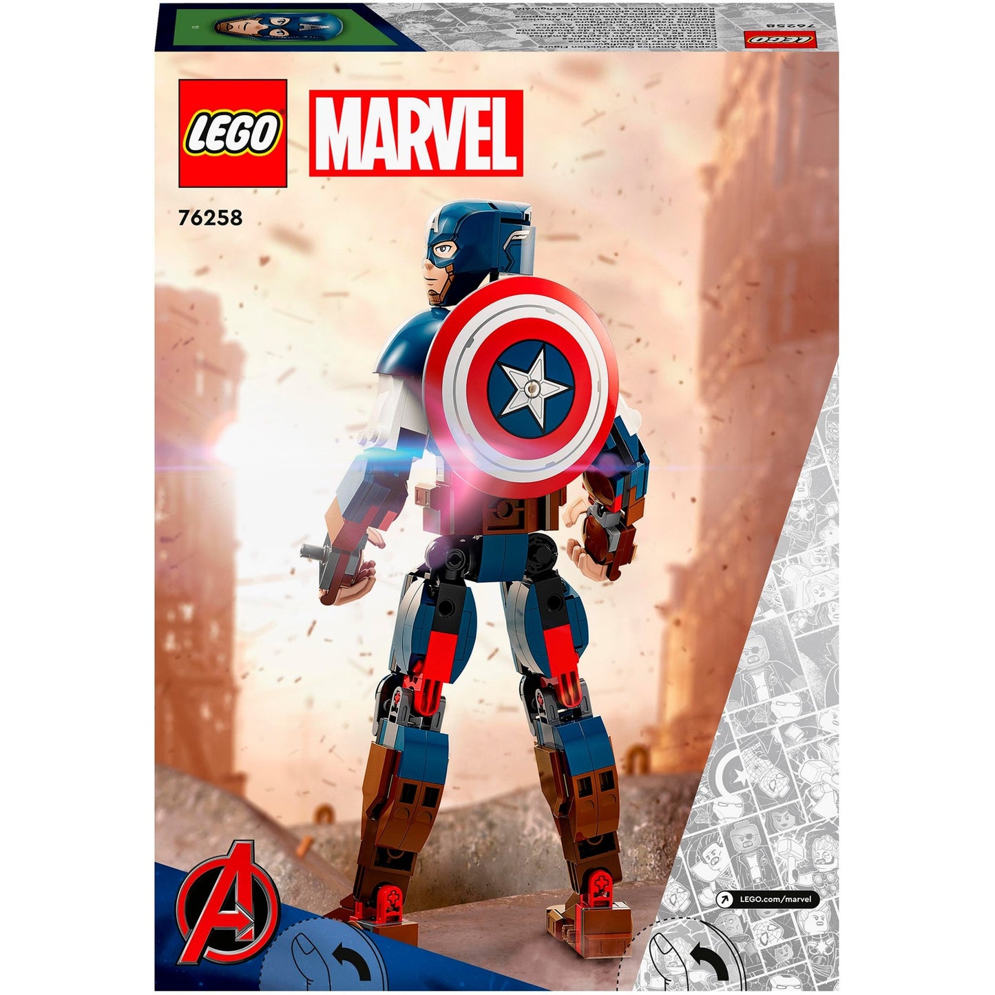 Lego Lego Super Heroes 76258 Captain America Construction Figur